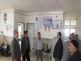 بازدید مدیر شبکه بهداشت و درمان میانه از مراکز بهداشتی درمانی شهر ترکمانچای، صومعه علیا،  ورنکش، غریبدوست