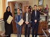 مراسم بازنشستگی و قدردانی از زحمات همکاران بزرگوار سرکار خانم ظریفه دانایی و جناب آقای علیرضا امین زاده